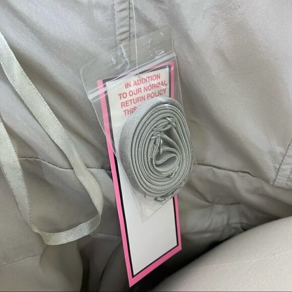 ELIZA J Embellished Strapless Metallic Satin Party Bridesmaid Dress Size 6 New - Picture 10 of 13